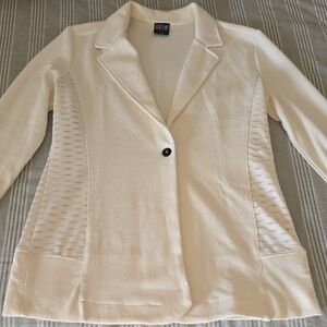 Fruit Of The Loom, Cream Sport  Blazer, Sz L NWOT